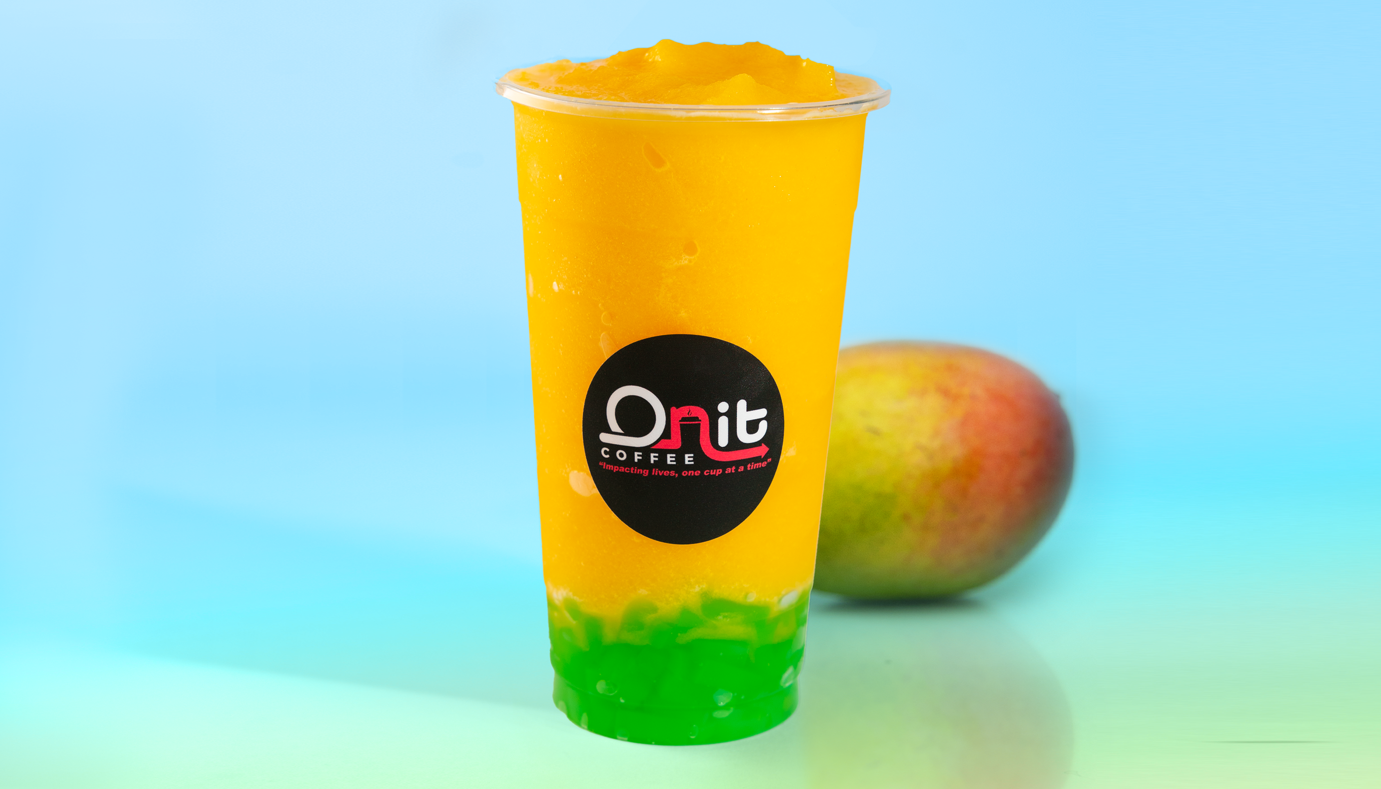 Order Mango Guava Smoothie with Green Apple Jelly food online from Onit Coffee store, Elk Grove on bringmethat.com