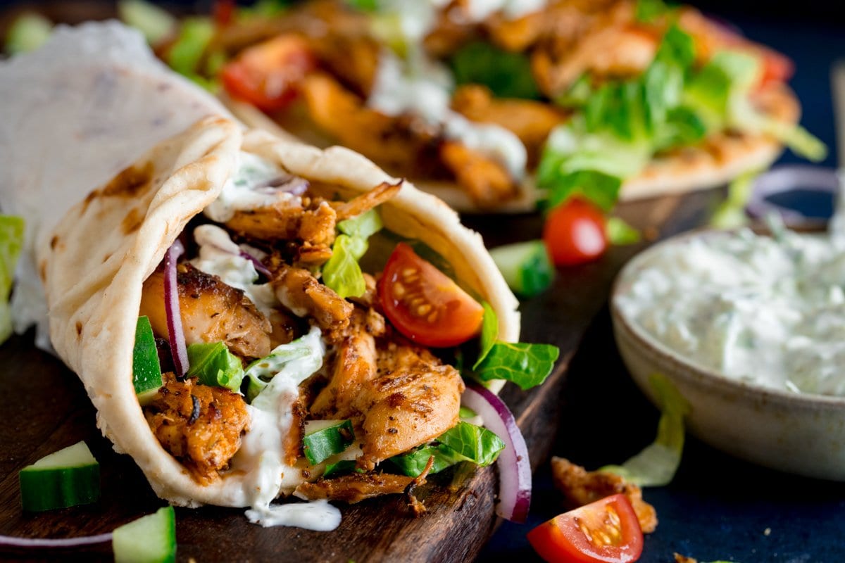 Order Kid's Chicken Gyro food online from Gyro House store, Beaverton on bringmethat.com