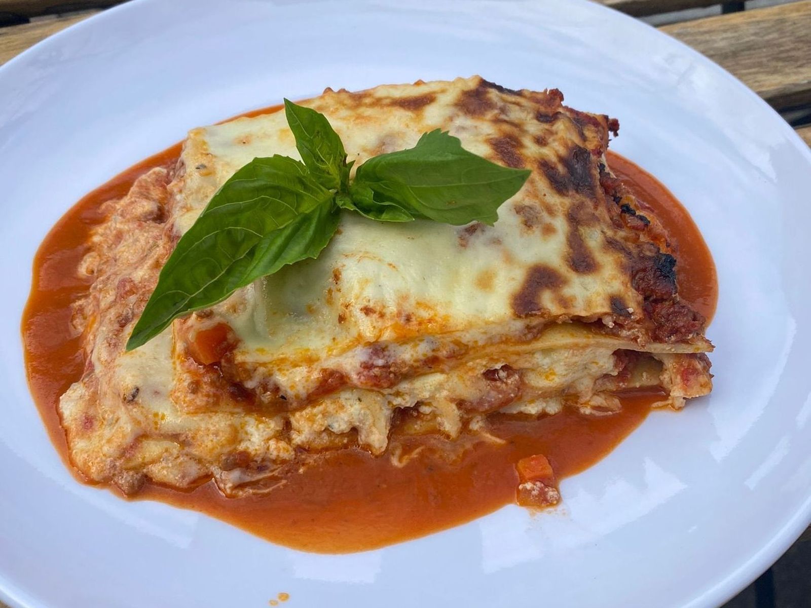 Order Lasagna food online from Alessio’s Cafe | Gelato | Pizza store, Hoboken on bringmethat.com