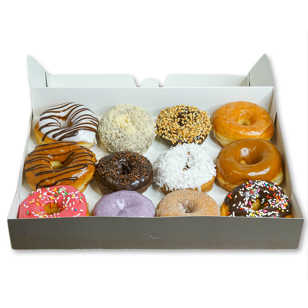 Order We Pick Assorted Donuts food online from Glazed Grinders store, Albuquerque on bringmethat.com