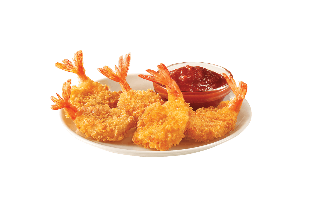 Order 5 Piece Butterfly Shrimp food online from Captain D's Seafood store, Fairview Heights on bringmethat.com