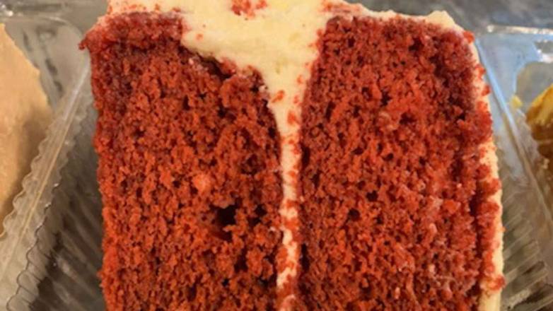 Order Red Velvet Cake Slice food online from Munch Hut deli and store store, Athens (Clarke County) on bringmethat.com