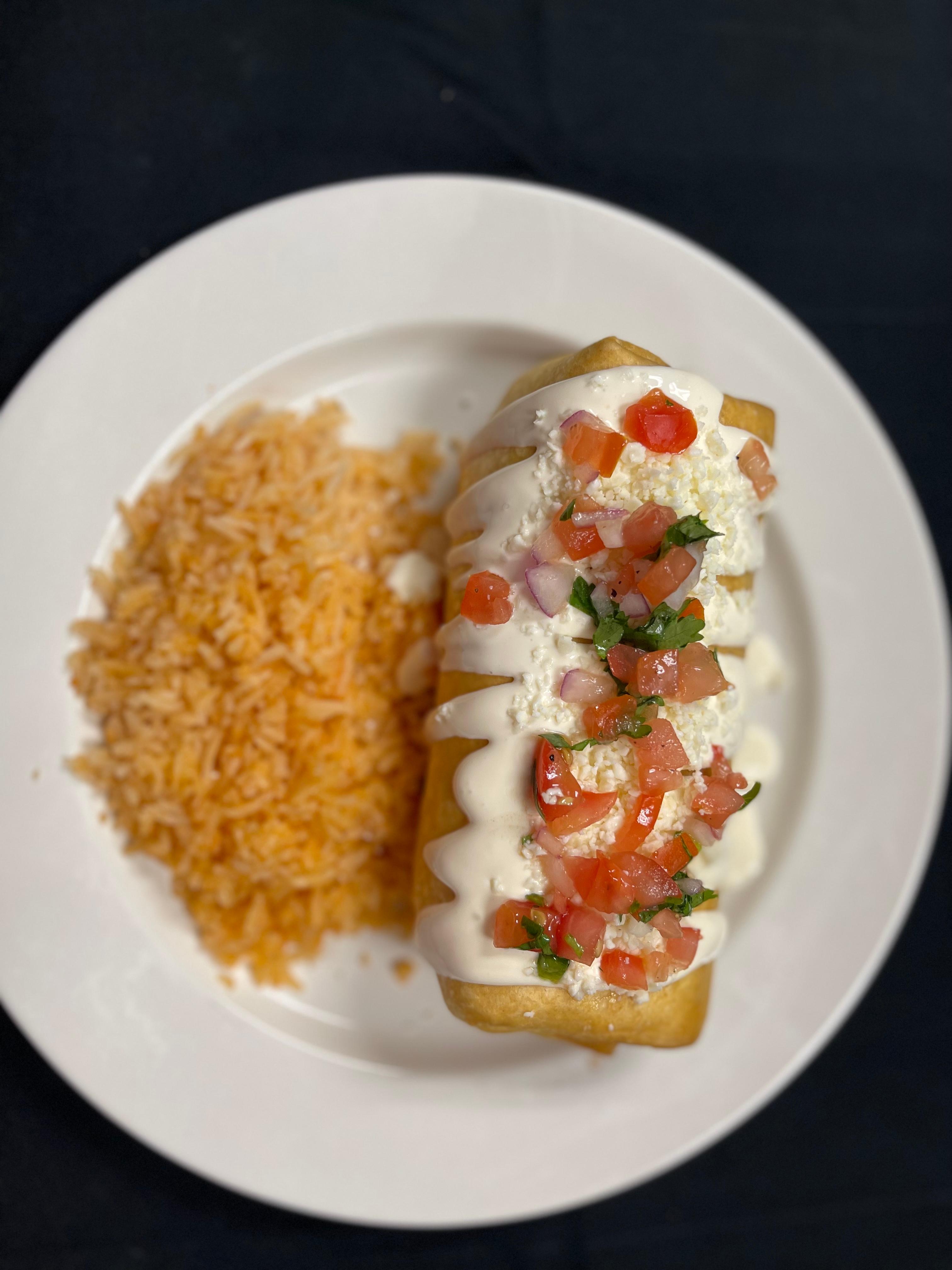 Order Chimichangas food online from Canela store, Cherry Hill on bringmethat.com