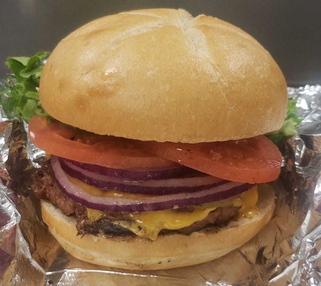 Order Hamburger Sub - 8'' food online from Oakdale Pizza store, Johnson City on bringmethat.com