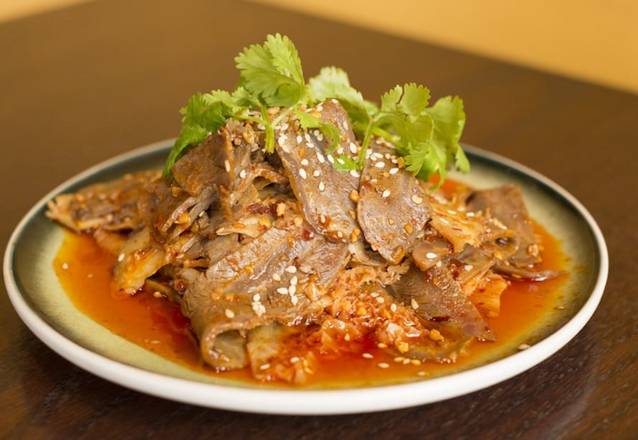 Order Sliced Beef and Maw Szechuan Style food online from Lao Sze Chuan store, Downers Grove on bringmethat.com