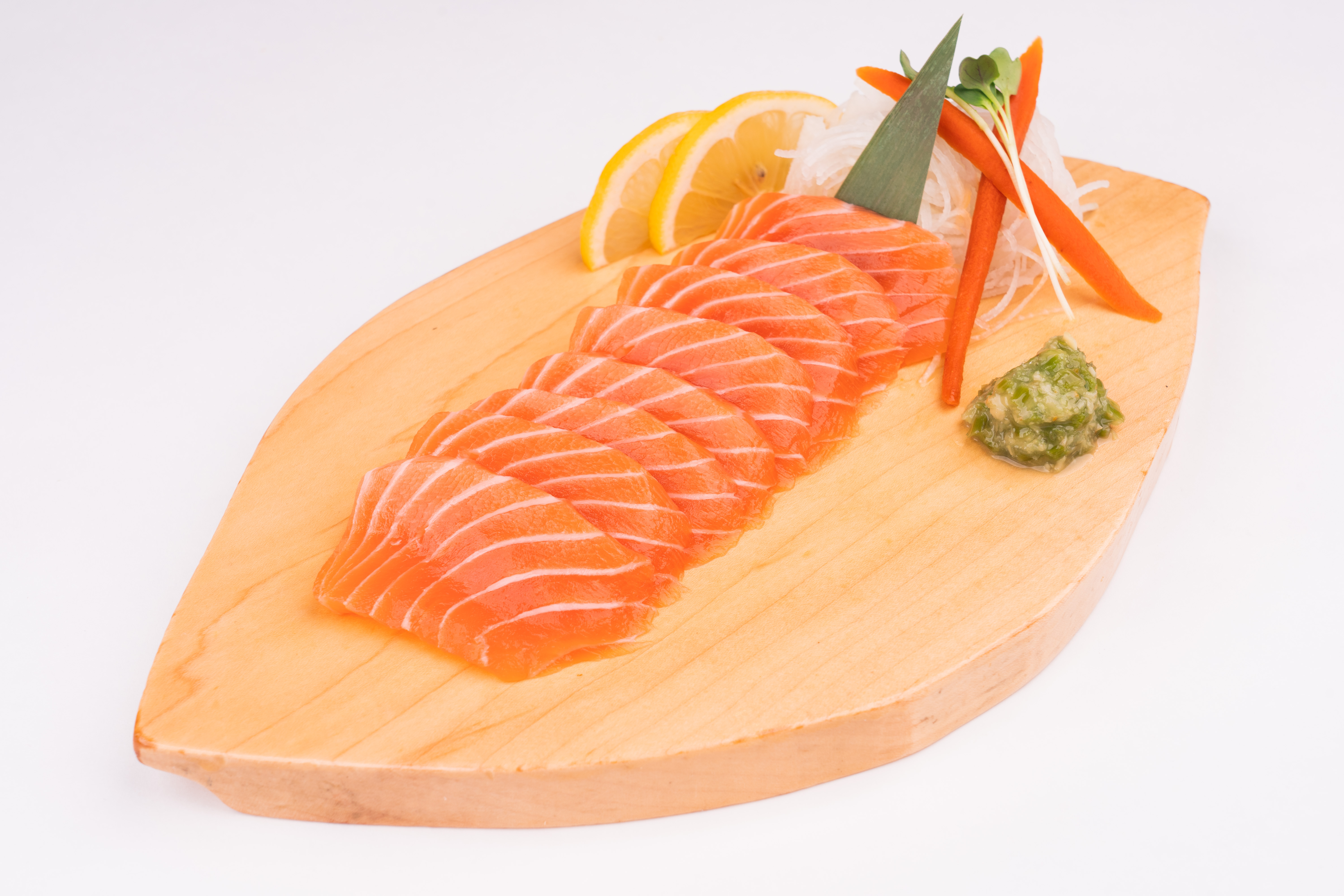 Order Salmon Sashimi food online from Kaiba Japanese Restaurant store, Monterey Park on bringmethat.com