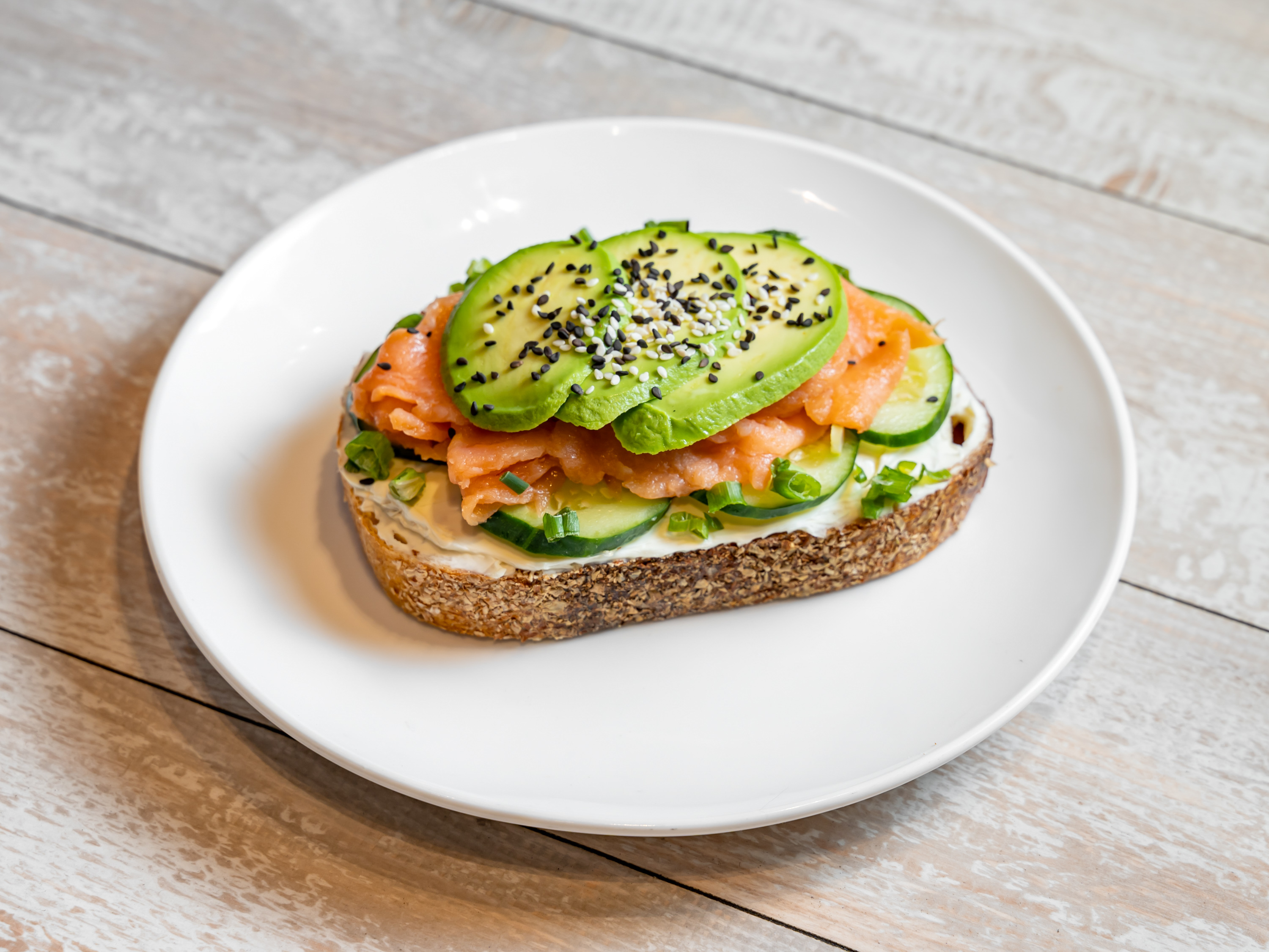 Order Smoked Salmon food online from Cafe Metro store, New York on bringmethat.com