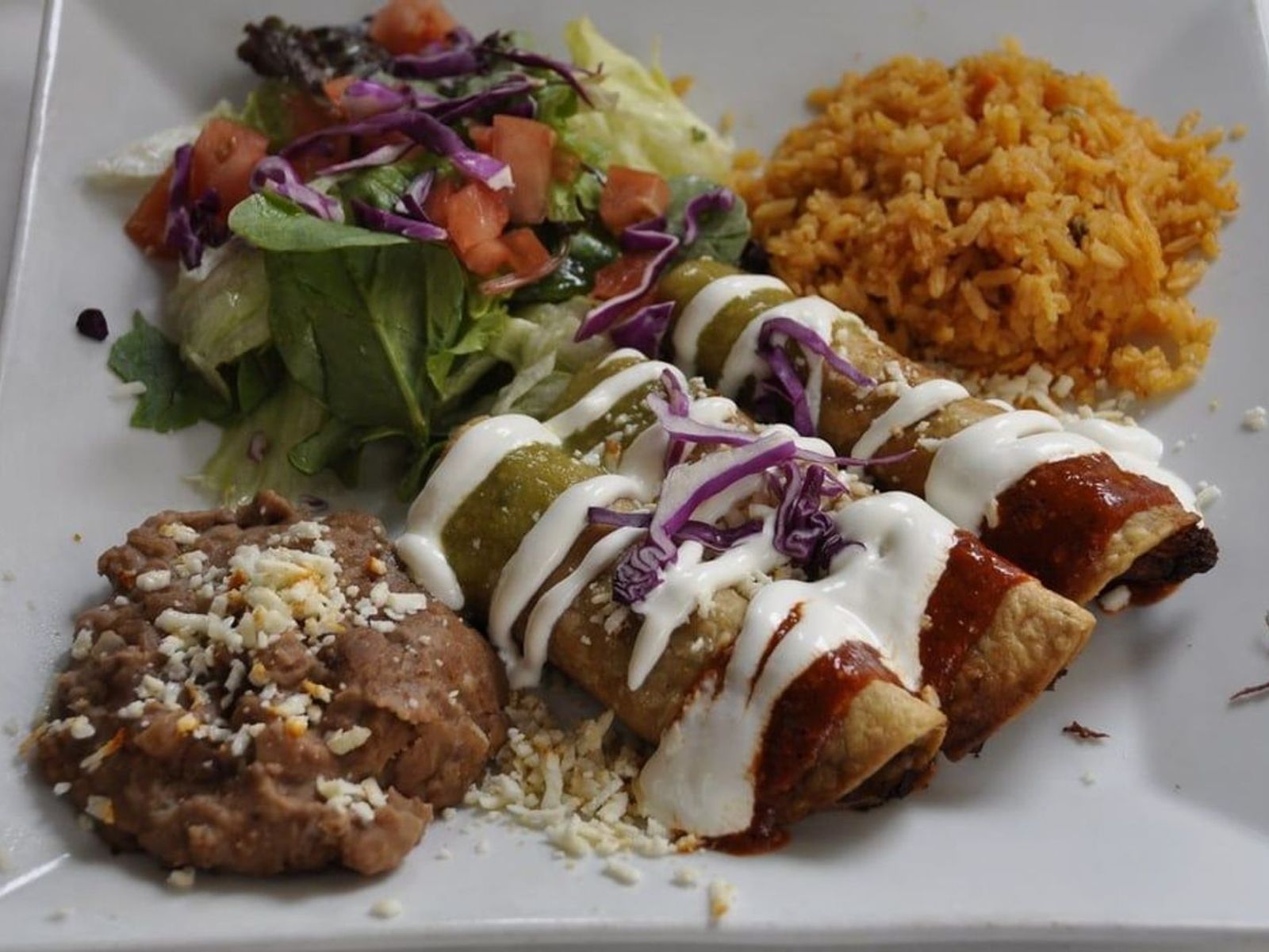 Order Flautas food online from El Nuevo Mexicano store, Chicago on bringmethat.com