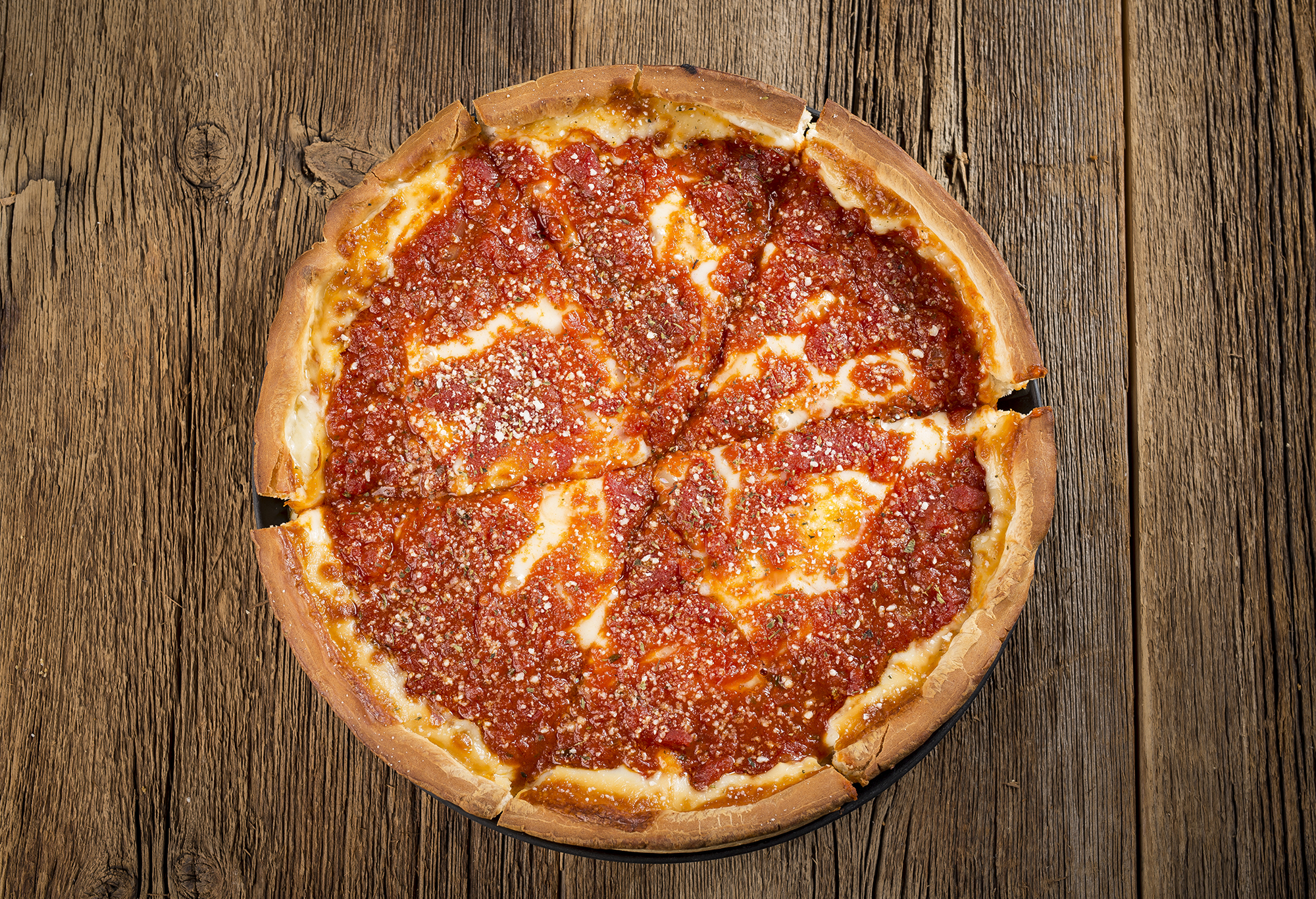 Order Build Your Own Chicago-Style Deep Dish Pizza  food online from Rosati's Pizza store, Urbana on bringmethat.com