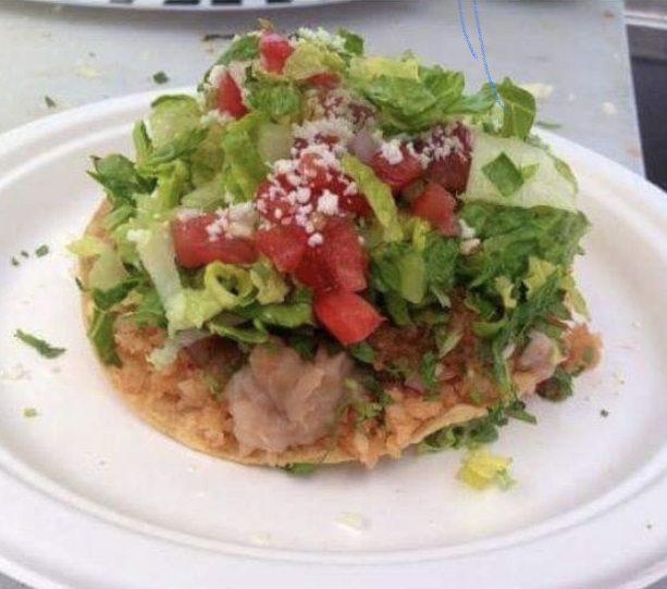 Order Tostada food online from Burrito Barajas store, Chico on bringmethat.com