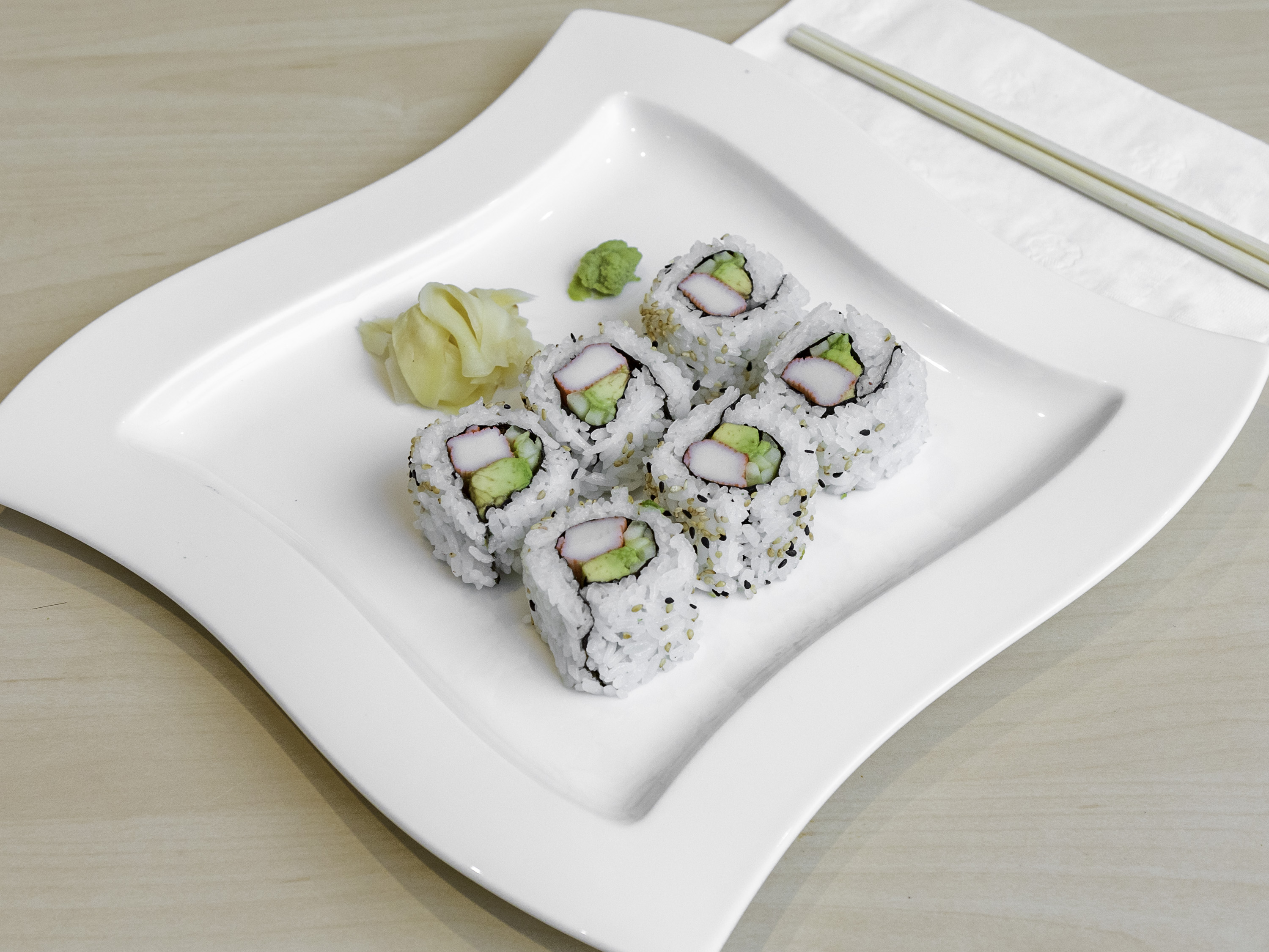 Order California Roll food online from Shiroi Sushi store, Glenview on bringmethat.com