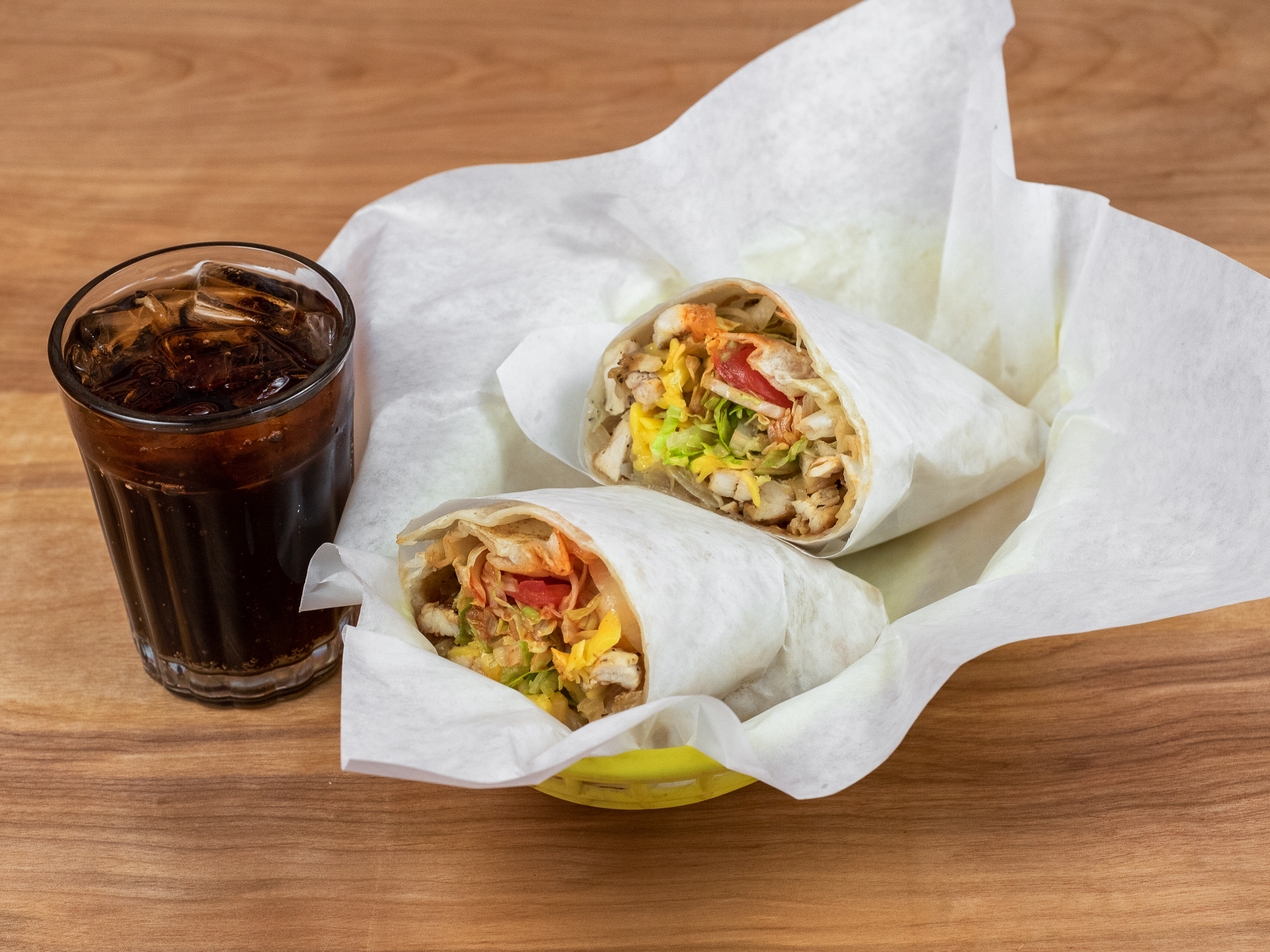 Order Chicken Breast Burrito food online from Mr T Gyros store, Schiller Park on bringmethat.com