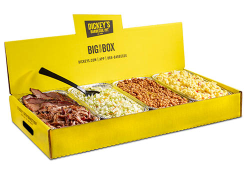 Order Build Your Own Big Yellow Box food online from Dickey's Barbecue Pit store, Huntsville on bringmethat.com
