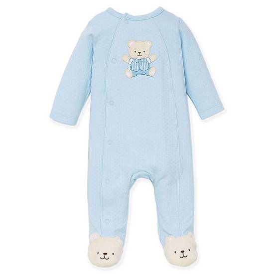Order Little Me® Preemie Cute Bear Footie in Blue food online from Bed Bath & Beyond store, Daly City on bringmethat.com