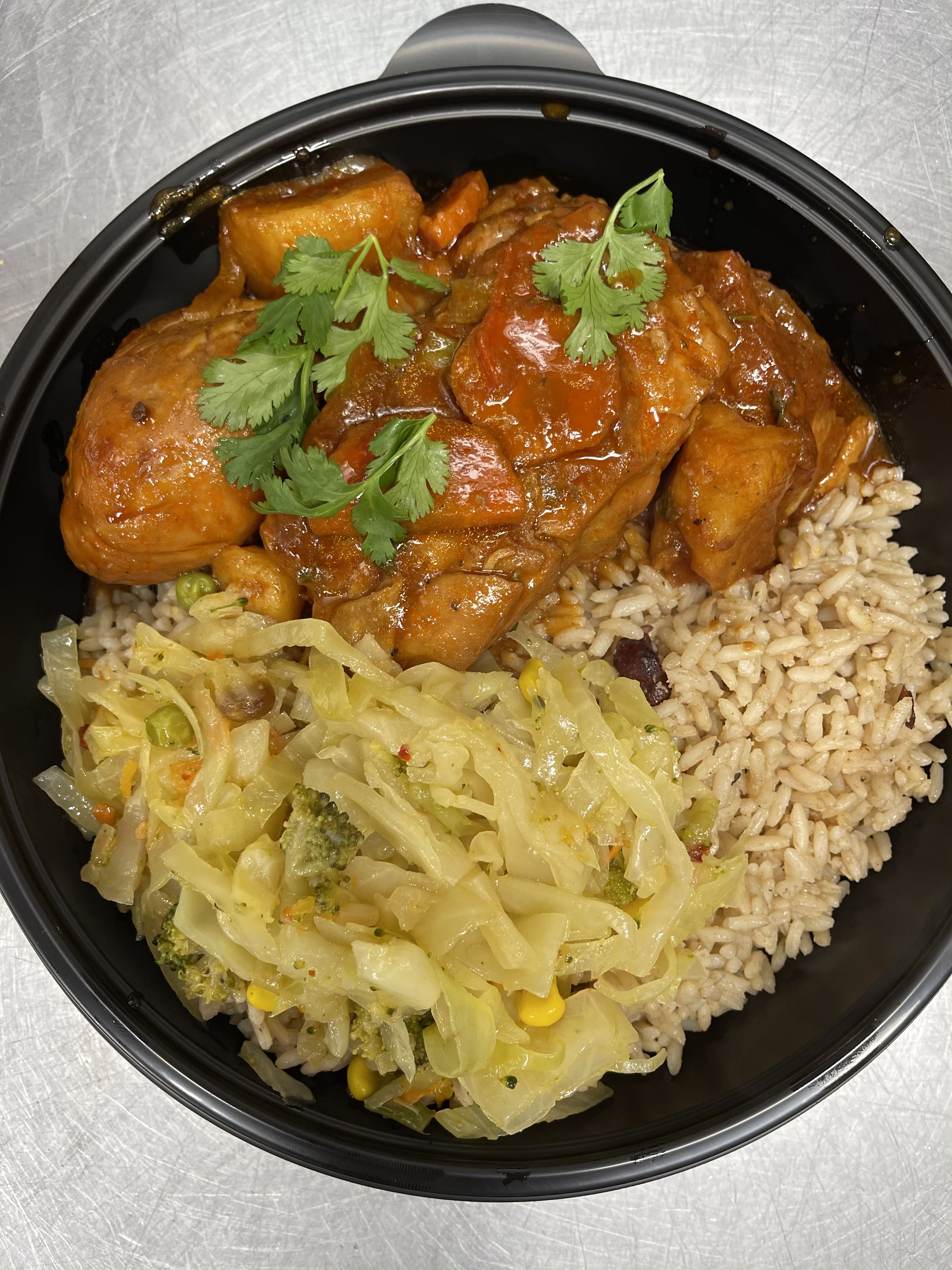 Order Stew Chicken food online from Taste of the Caribbean store, Capitol Heights on bringmethat.com