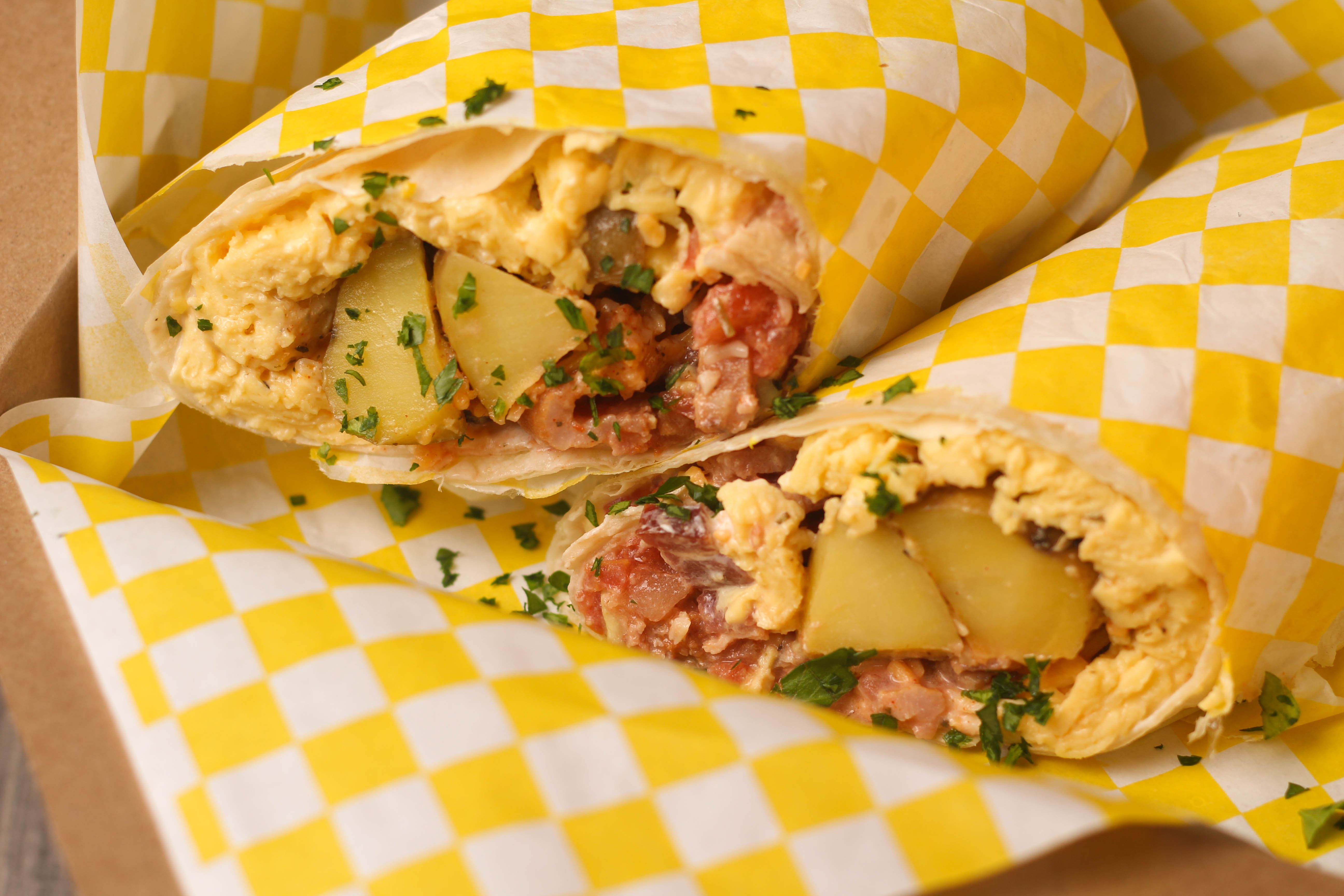 Order Biggie Breakfast Burrito food online from The Sunnyside store, Vallejo on bringmethat.com