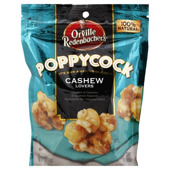 Order Orville Redenbacher's Poppycock Cashew Lovers Gourmet Popcorn (7 oz) food online from Rite Aid store, Eugene on bringmethat.com