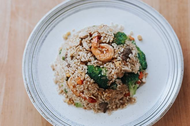 Order Veggie Fried Rice food online from Deep Sushi store, Dallas on bringmethat.com