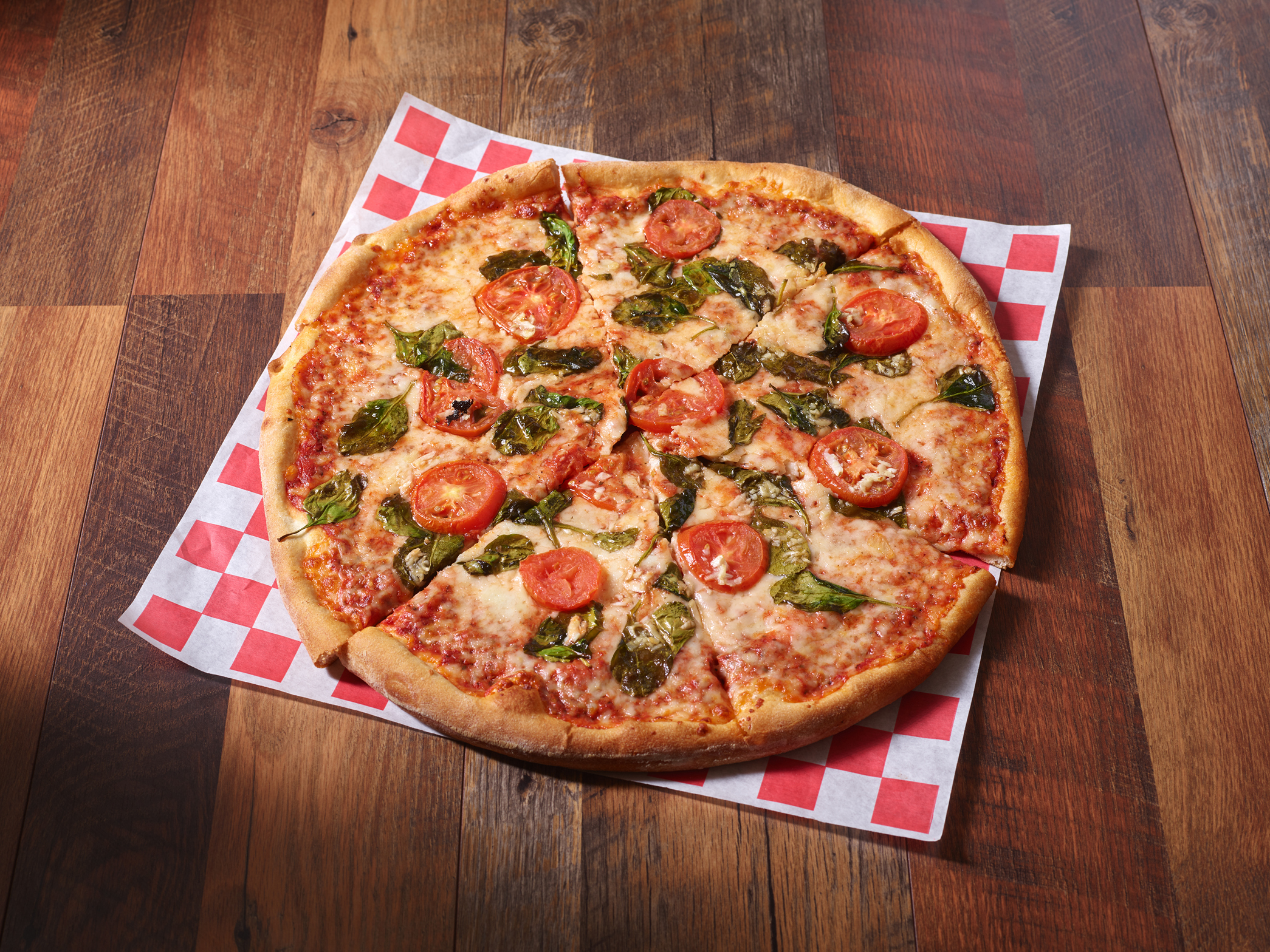 Order Veggie Pizza food online from Famous Ray's Pizza store, Glendale on bringmethat.com