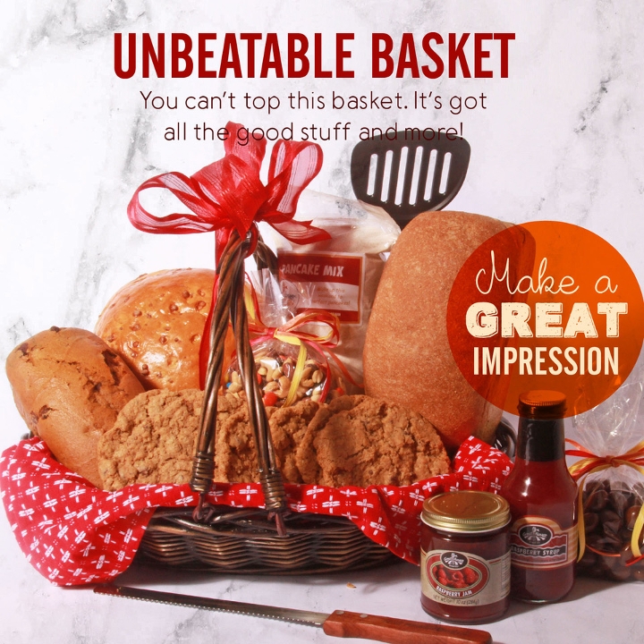 Order Unbeatable Basket food online from Great Harvest Bread Co. store, Provo on bringmethat.com