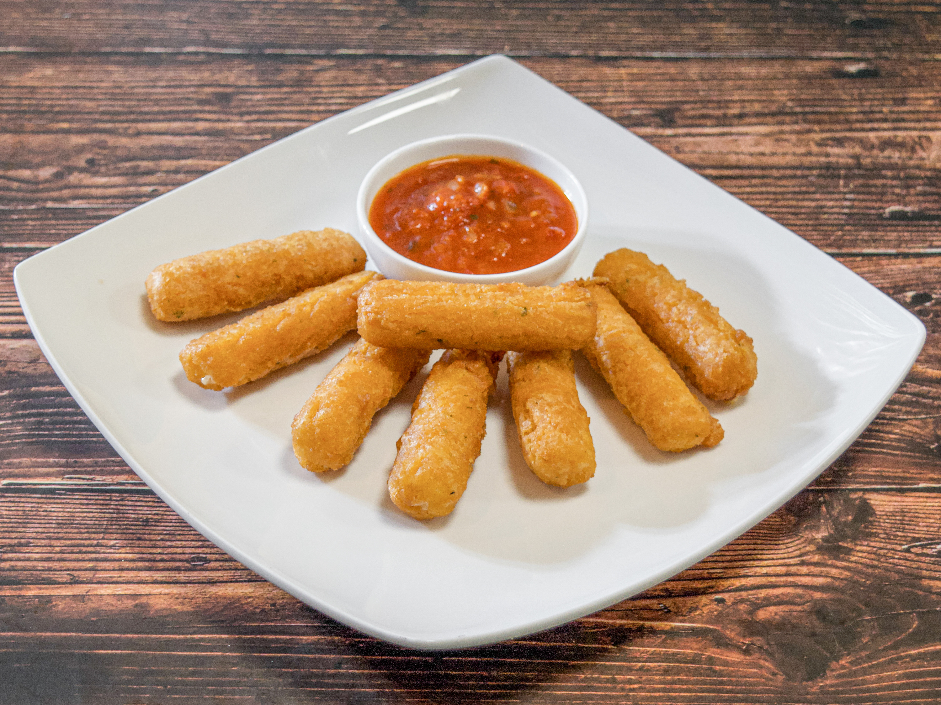 Order Mozzarella Sticks food online from Nick Pizza store, Quincy on bringmethat.com