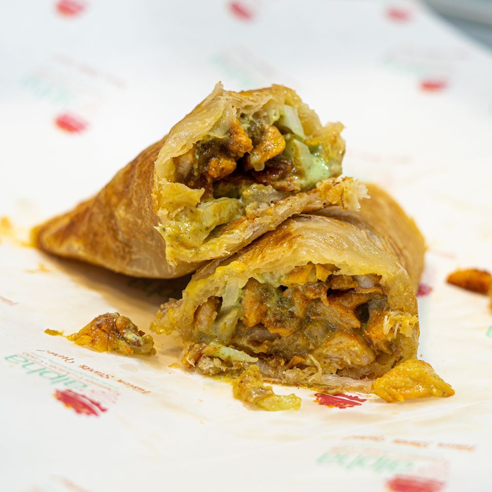 Order Paratha Roll Beef food online from Alpha Dessert Juice Cafe store, Houston on bringmethat.com