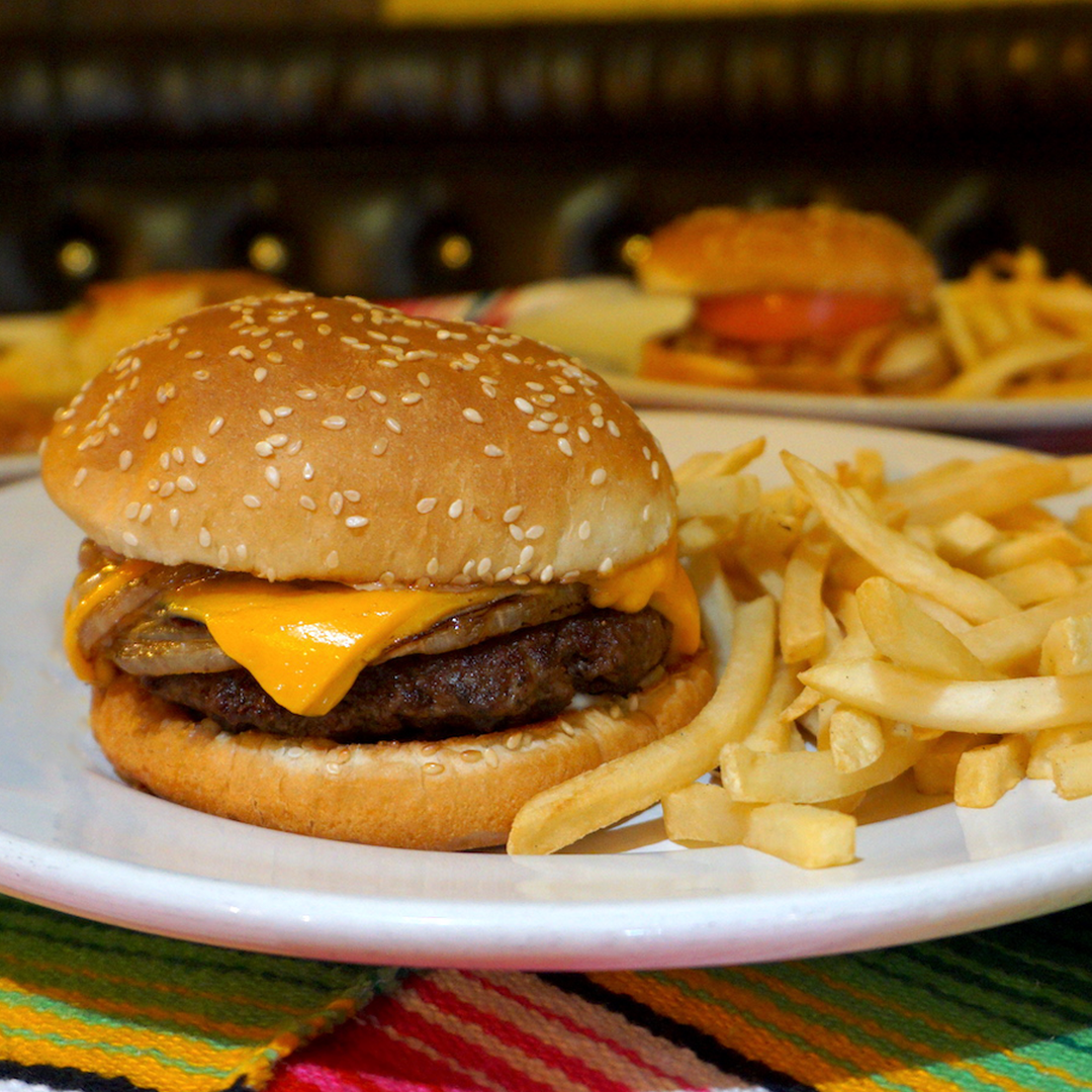 Order Hamburger and Fries food online from Antonio's Restaurant store, Los Angeles on bringmethat.com