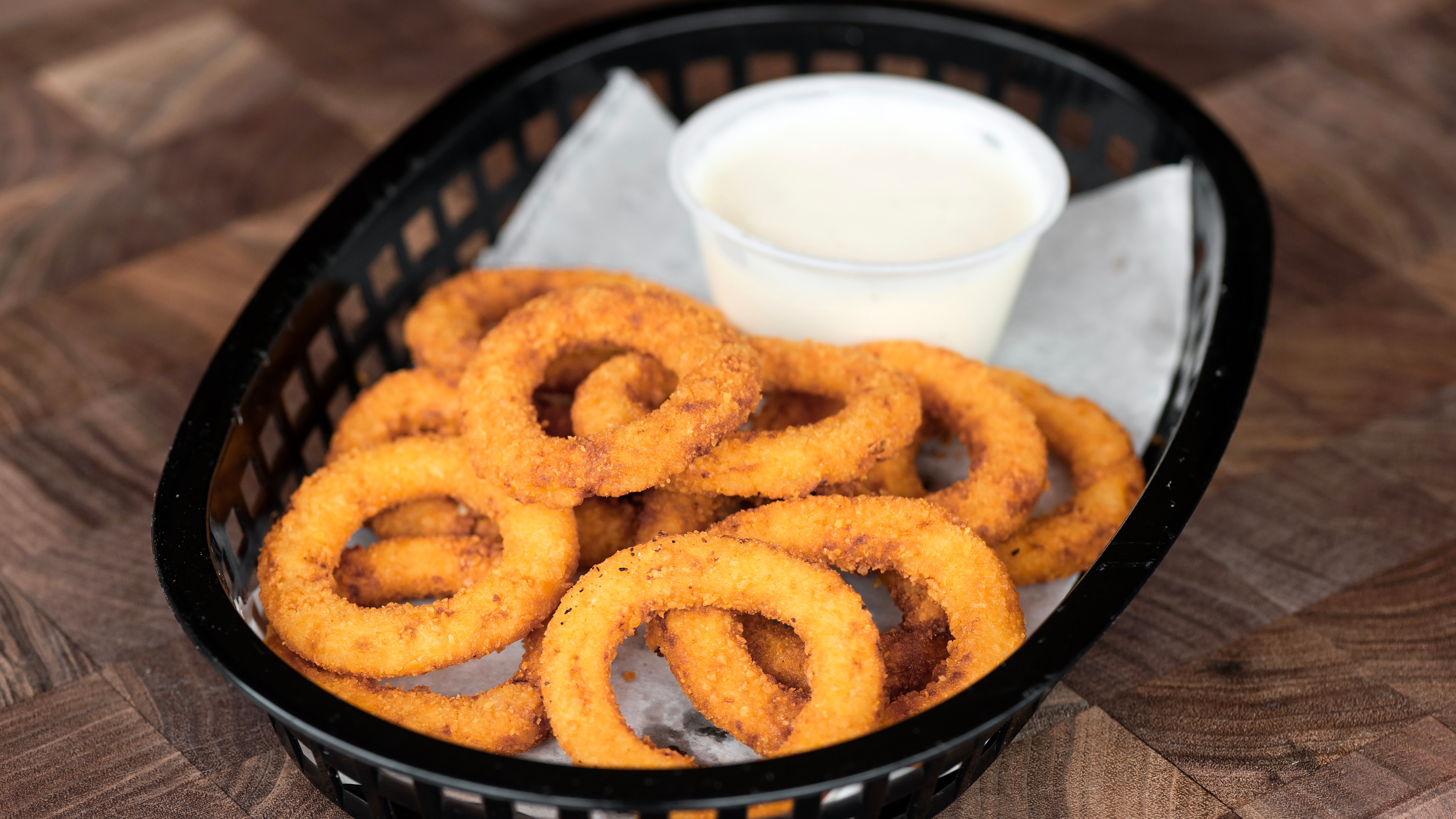 Order Onion Rings food online from Hubs Chicken Gyros Ribs store, Chicago on bringmethat.com