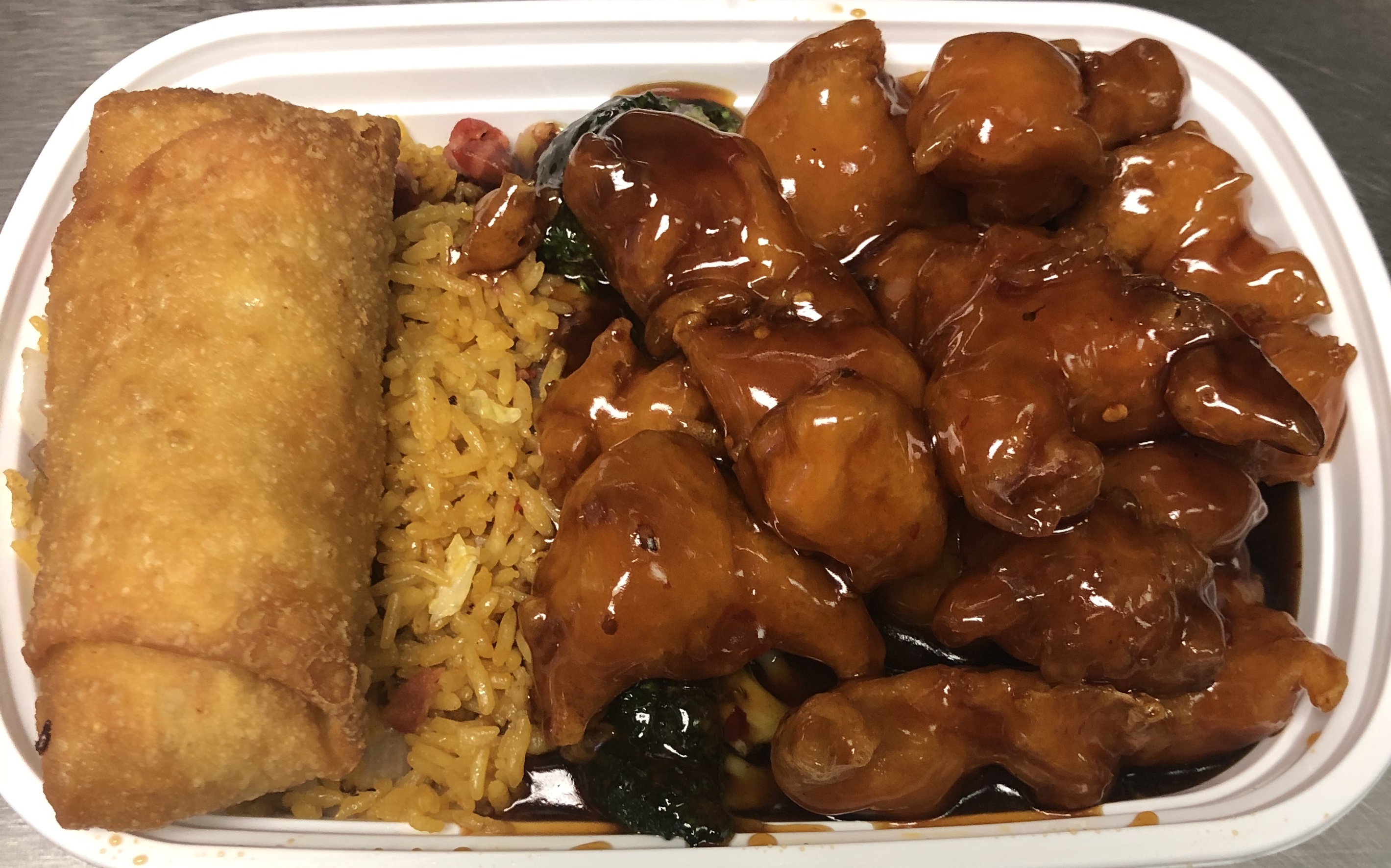 Order C21. General Tso's Chicken Combo food online from China Star store, Dunbar on bringmethat.com