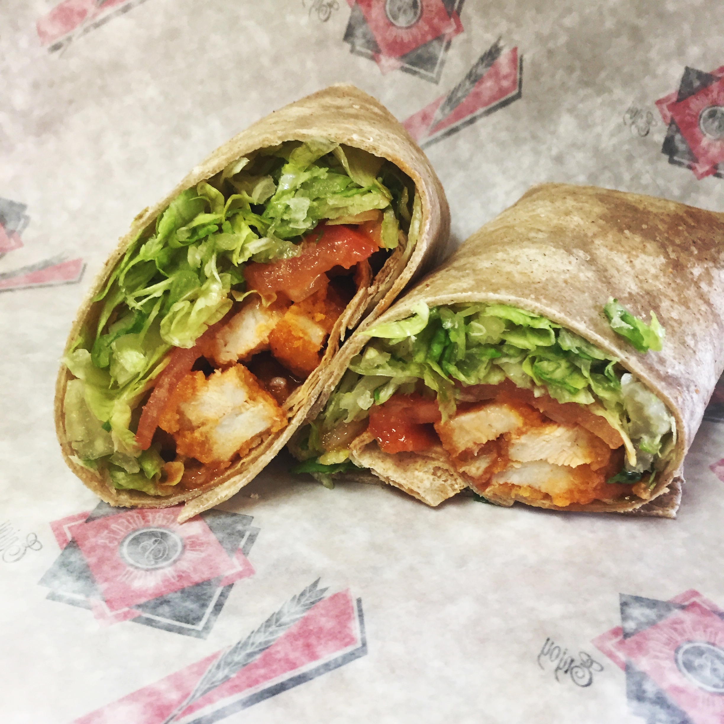 Order Buffalo Chicken Wrap food online from Ronzio Pizza & Subs store, Warwick on bringmethat.com