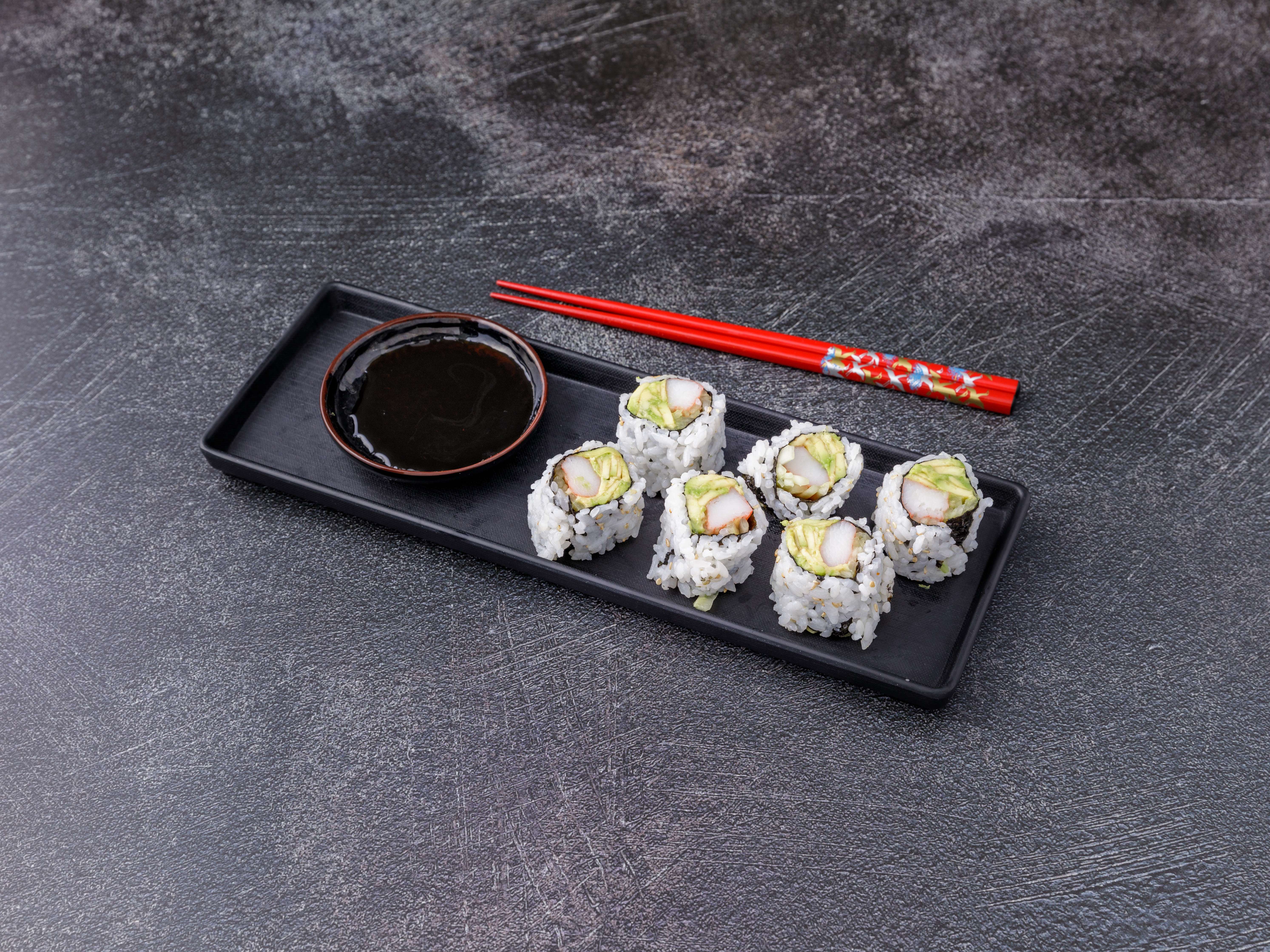 Order 1. California Roll food online from Sushi Yu 2 store, New York on bringmethat.com