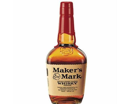 Order Maker's Mark Whiskey food online from Plaza Liquor store, Jurupa Valley on bringmethat.com