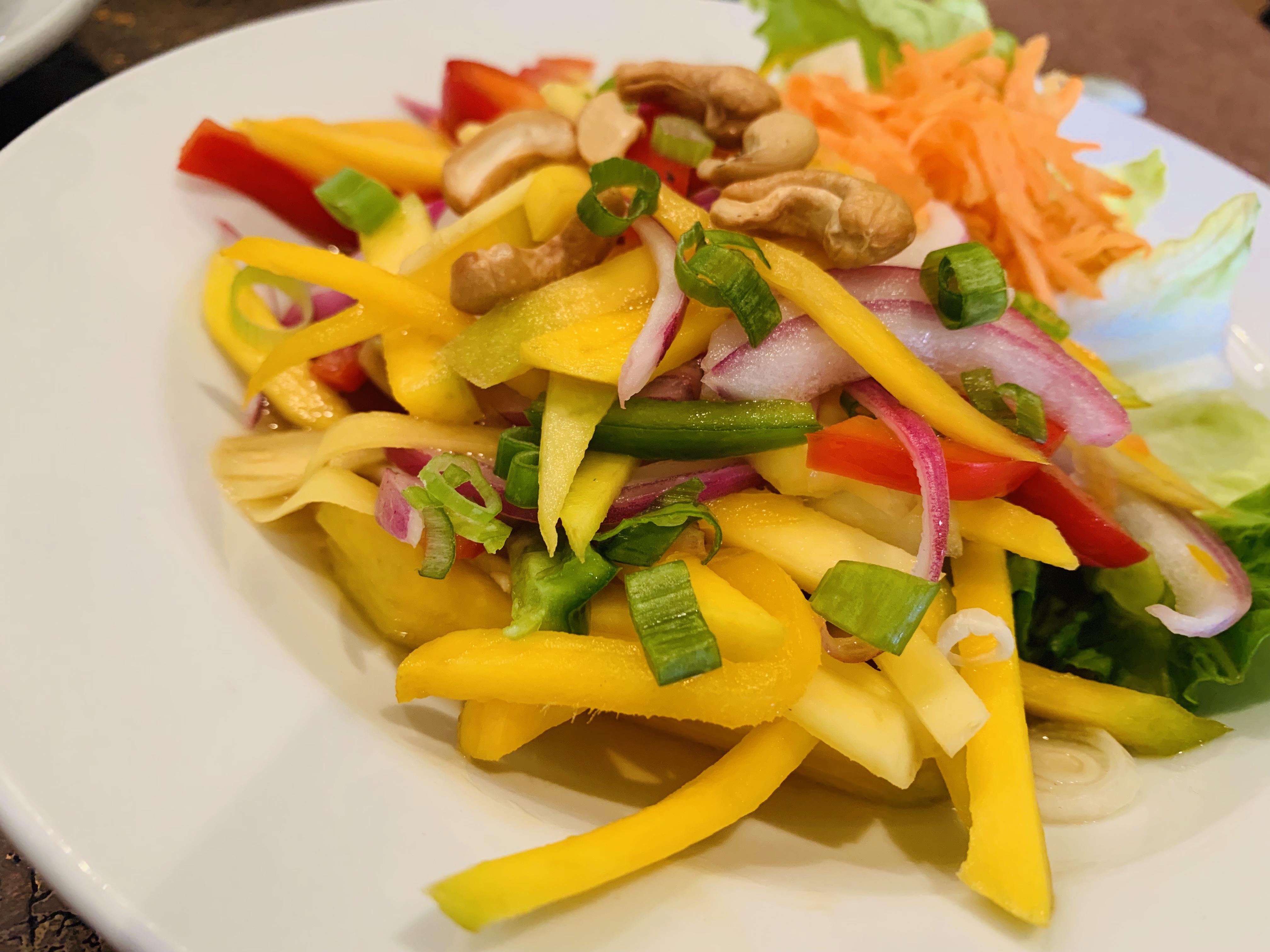 Order Mango Salad food online from Sweet basil thai store, Woodside on bringmethat.com