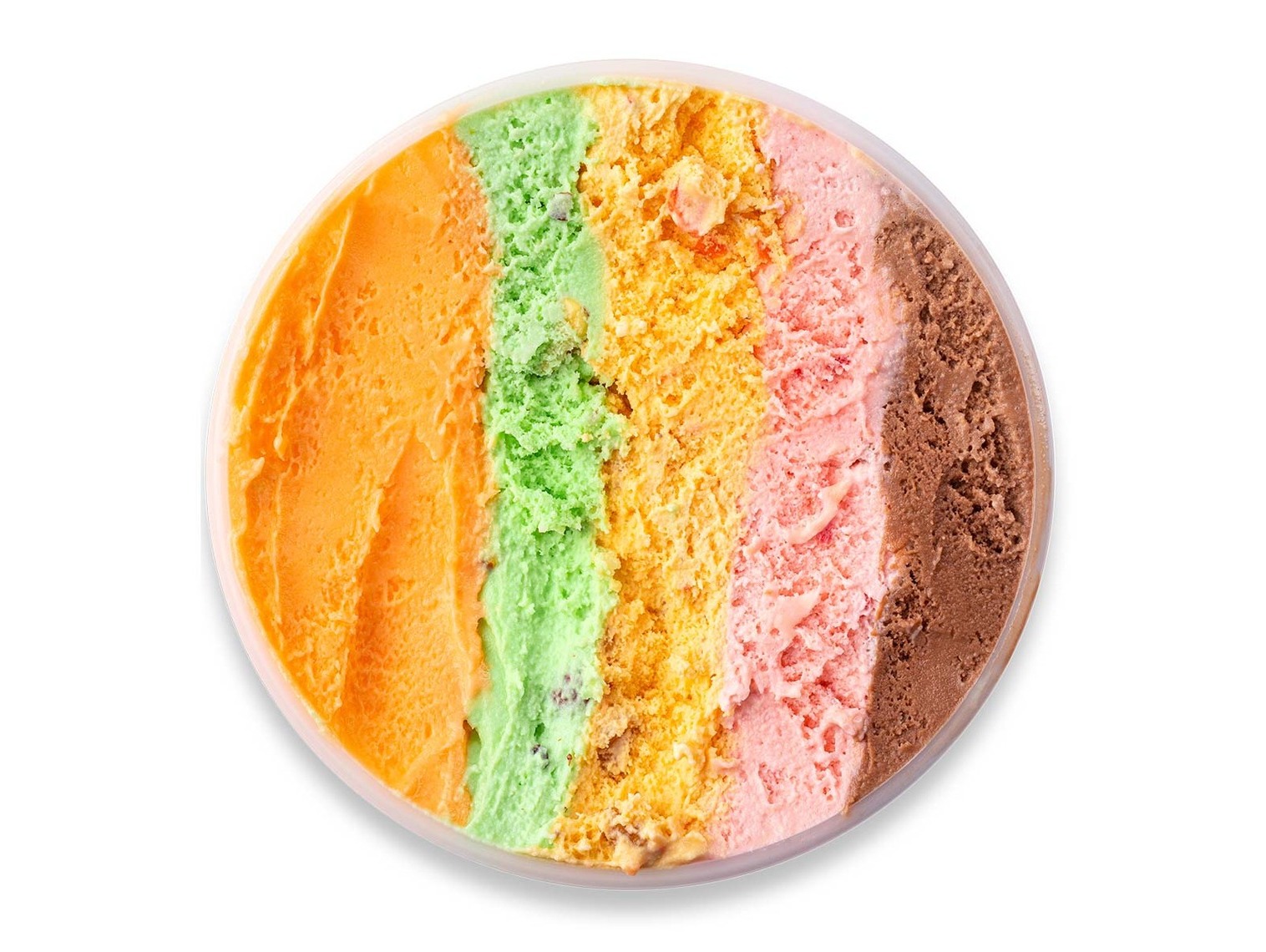 Order Rainbow Cone Quart food online from Buona store, Harwood Heights on bringmethat.com