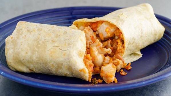 Order Pescado Burrito food online from Papalote Mexican Grill store, San Francisco on bringmethat.com