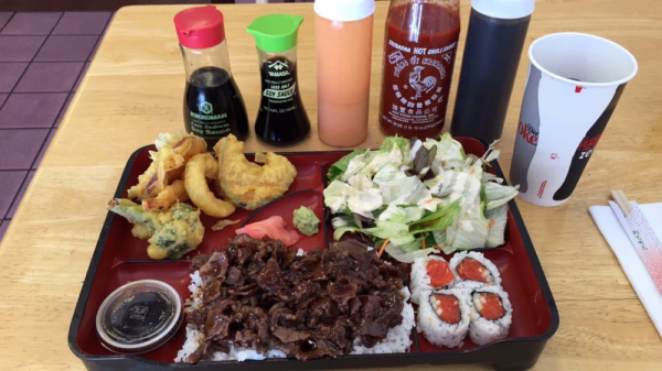 Order BBQ Beef Box food online from BBQ Teriyaki & Sushi store, Tarzana on bringmethat.com