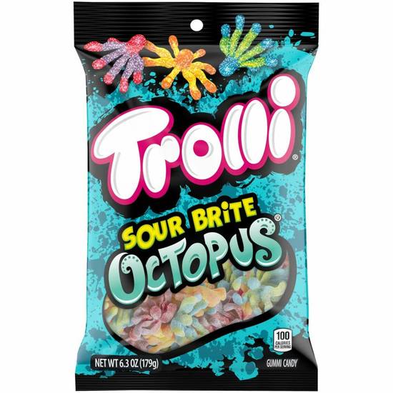 Order Trolli -  Sour Brite Octopus food online from IV Deli Mart store, Goleta on bringmethat.com