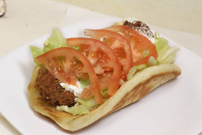 Order Falafel Sandwich food online from Koko Mediterranean Grille store, Chicago on bringmethat.com
