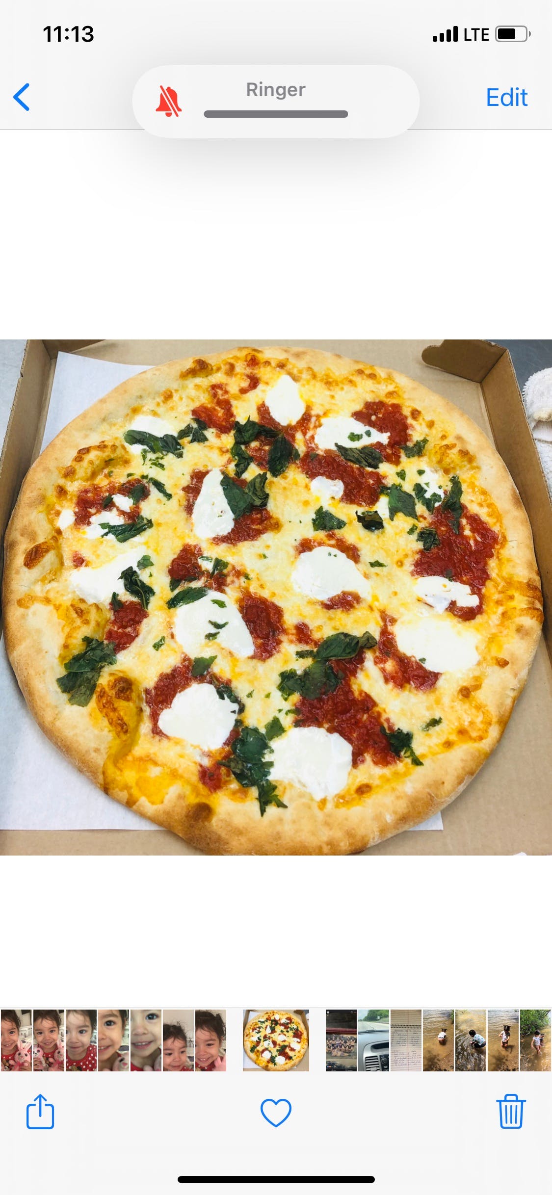 Order Margherita Pizza - Medium 14'' food online from Vip Pizza & Pasta store, Malvern on bringmethat.com