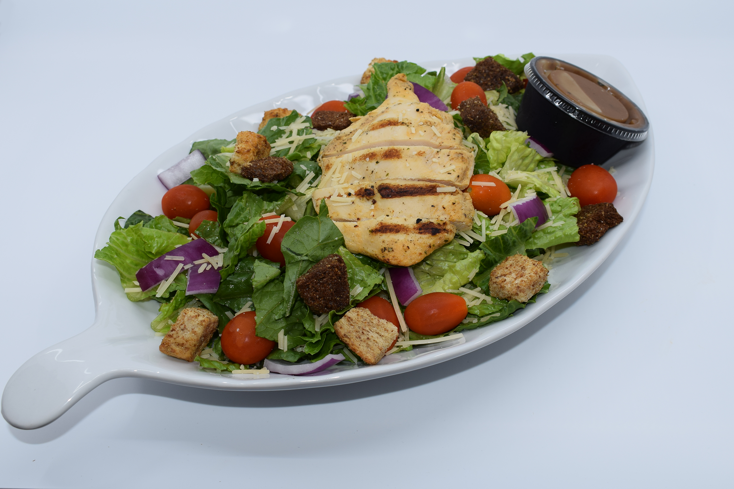 Order BALSAMIC CHICKEN SALAD food online from Mad House Comedy Club store, San Diego on bringmethat.com