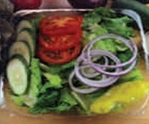 Order Garden Salad food online from Cluck-U Chicken store, Hoboken on bringmethat.com