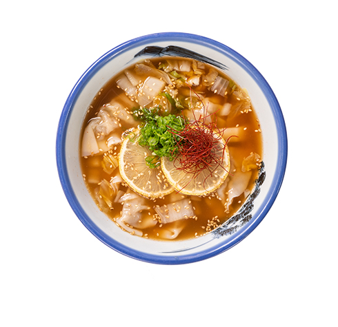 Order Spicy Gyoza Soup food online from Afuri Ramen Dumpling store, Cupertino on bringmethat.com