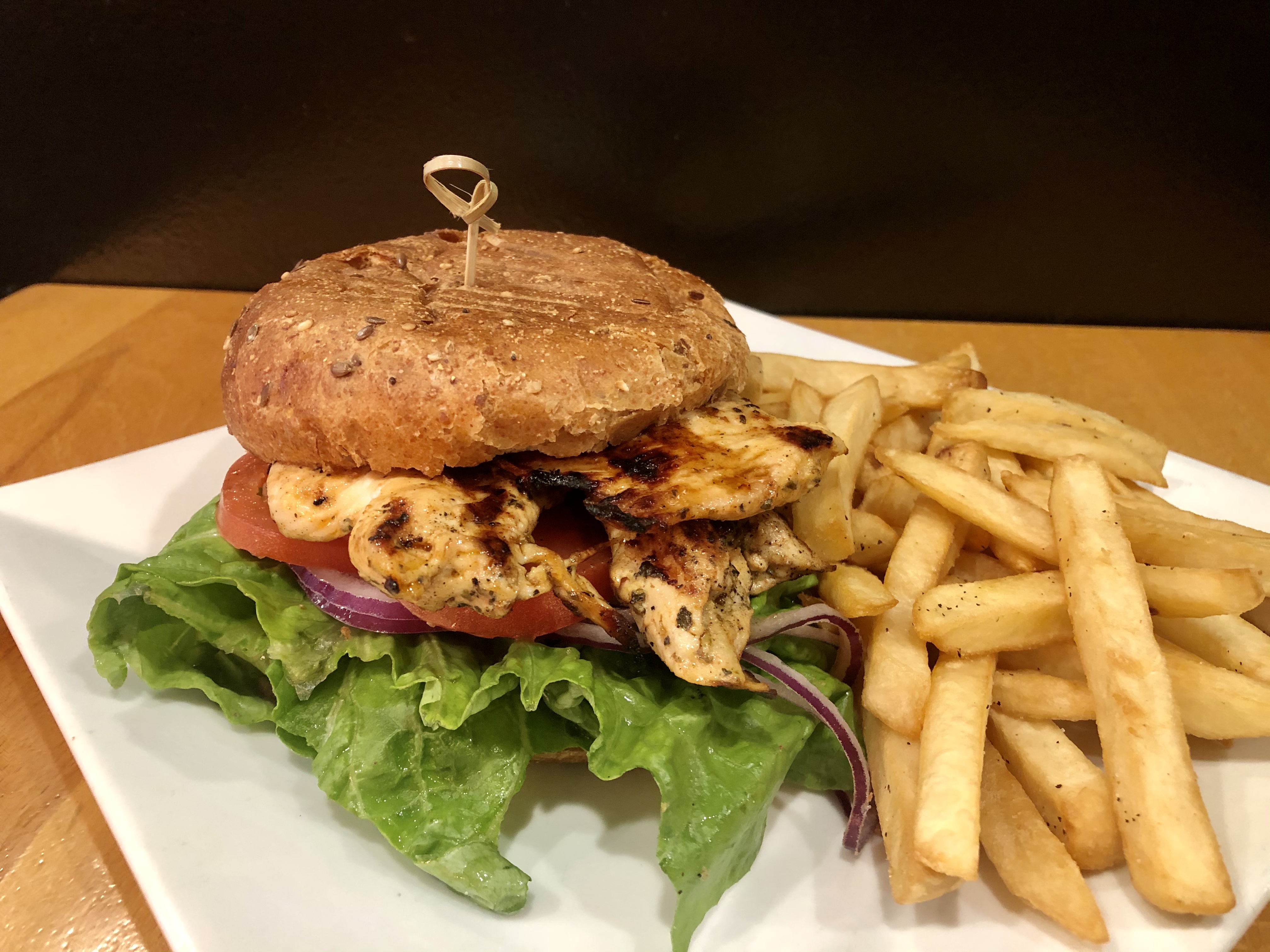 Order Grilled Chicken Burger food online from South Slope Eatery store, Brooklyn on bringmethat.com