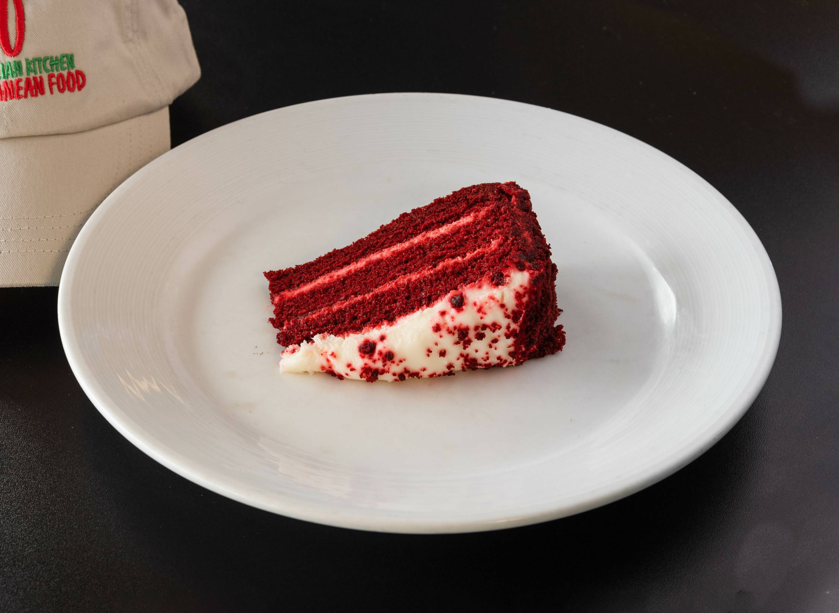 Order Red Velvet Cake food online from 360 Pizzeria & Italian Kitchen store, Franklin on bringmethat.com