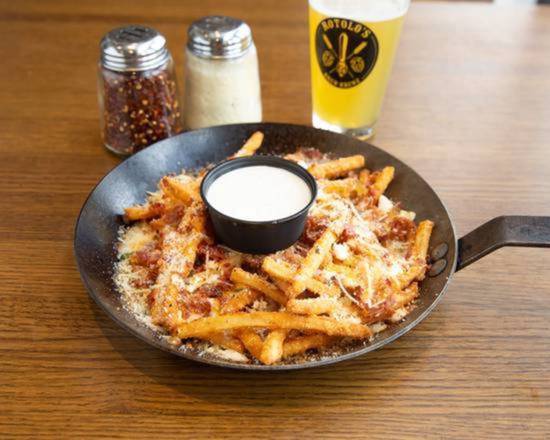 Order Cheese Fries food online from Rotolo Craft & Crust store, Baton Rouge on bringmethat.com