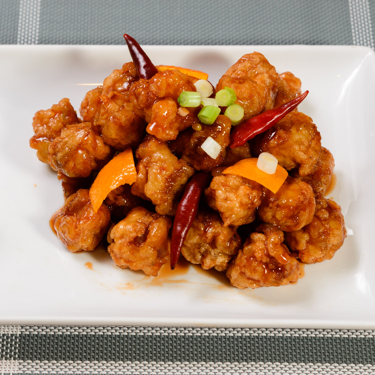 Order 15. Orange Chicken Chef's Special food online from Oriental Cafe store, Rockville on bringmethat.com