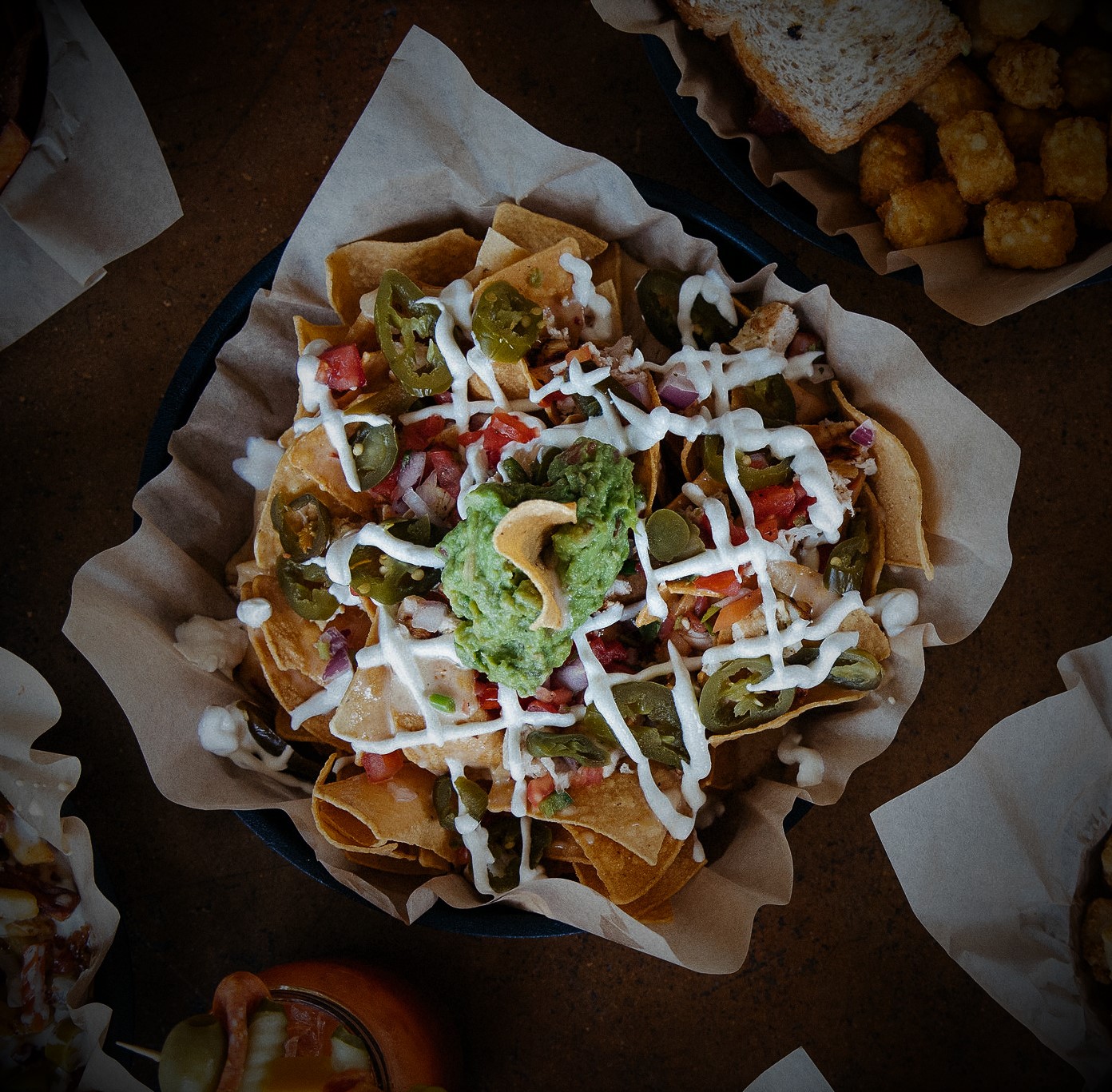 Order Nachos food online from Vines On Clark store, Chicago on bringmethat.com