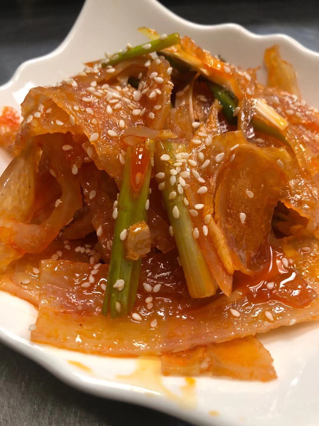 Order A16. Spicy Beef Tendons food online from House of Sun Chinese Restaurant store, Cincinnati on bringmethat.com