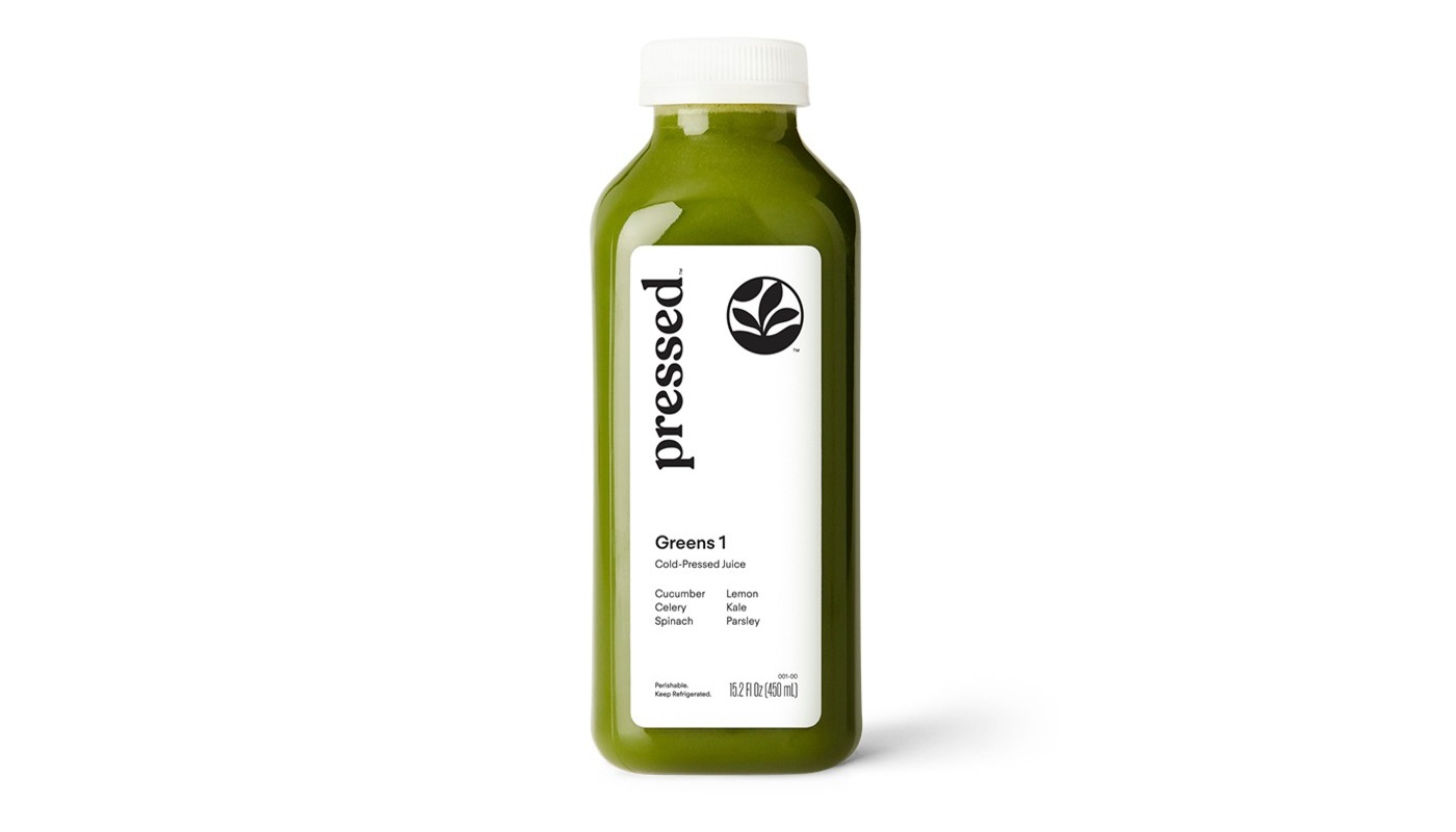 Order Greens 1 | Cucumber Celery Juice food online from Pressed Juicery - Santa Monica store, Santa Monica on bringmethat.com