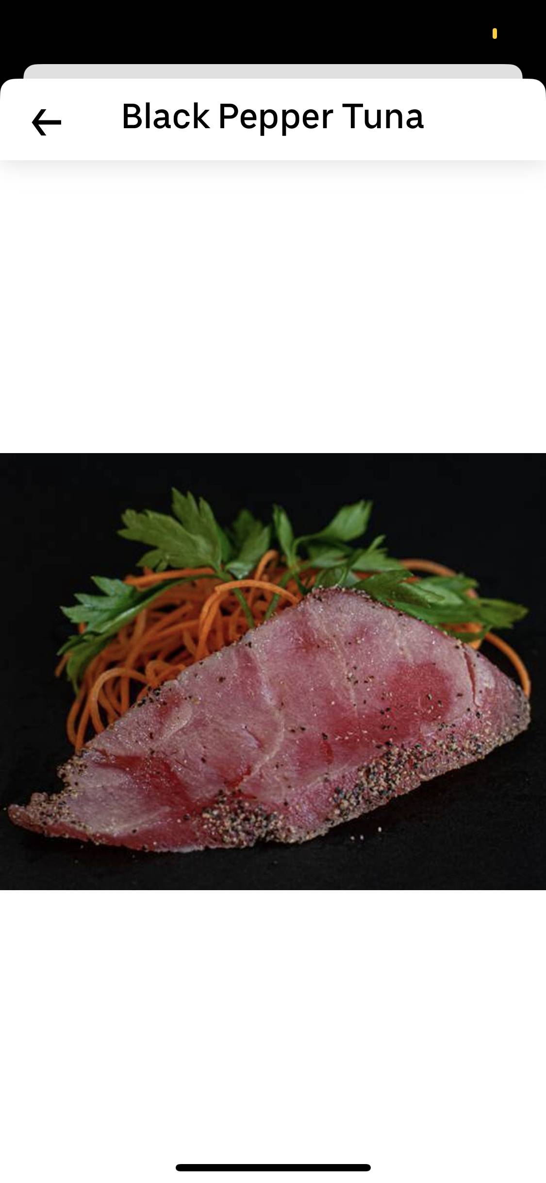 Order Black pepper salmon food online from J2 PIZZA CAFE & SUSHI BAR store, Brooklyn on bringmethat.com